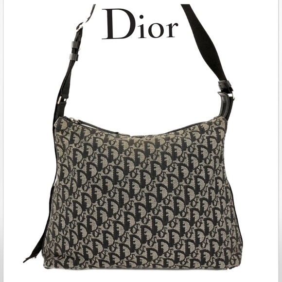 CHRISTIAN DIOR Diorissimo Messenger Bag - Picture 1 of 11